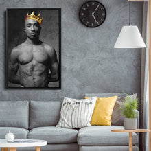 Load image into Gallery viewer, Tupac Illustration Canvas – Rap Legend Wall Art Decor