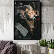 Load image into Gallery viewer, Nipsey Hussle Canvas – Rap Legend Wall Art for Studio Decor