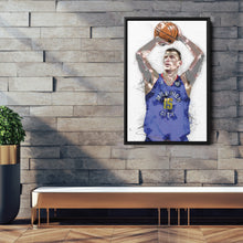 Load image into Gallery viewer, Nikola Jokic Canvas Art – Denver Nuggets Wall Decor
