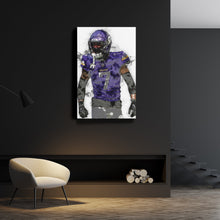 Load image into Gallery viewer, Byron Murphy Jr. Canvas Art – Minnesota Vikings Wall Decor