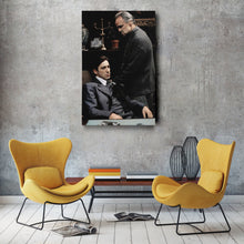Load image into Gallery viewer, The Godfather Canvas – Don Corleone Wall Art for Home Decor