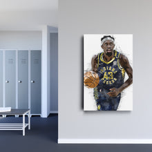 Load image into Gallery viewer, Pascal Siakam Canvas Art – Indiana Pacers Wall Decor