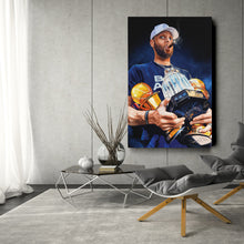 Load image into Gallery viewer, Stephen Curry Canvas – NBA Wall Art for Kids Decor