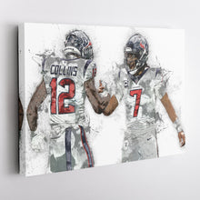 Load image into Gallery viewer, CJ Stroud & Nico Collins Canvas Art – Houston Texans Wall Decor