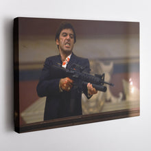 Load image into Gallery viewer, Scarface Canvas – Tony Montana Wall Art for Man Cave