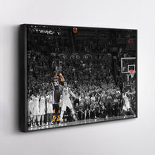 Load image into Gallery viewer, Stephen Curry Canvas Art – Game Winner vs OKC Decor