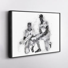 Load image into Gallery viewer, Willie Mays & Willie McCovey Canvas Art – San Francisco Giants Wall Decor