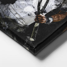 Load image into Gallery viewer, Novak Djokovic Canvas Print – Iconic Tennis Wall Art for Man Cave or Home