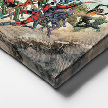Load image into Gallery viewer, DC Superheroes Canvas Wall Art – Comics Print for Kids Room