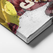 Load image into Gallery viewer, Jayden Daniels Canvas Art – Washington Commanders Wall Decor