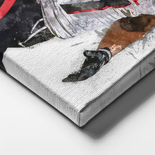 Load image into Gallery viewer, Bijan Robinson Canvas Art – Atlanta Falcons Wall Decor