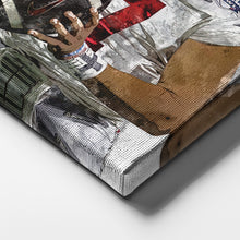 Load image into Gallery viewer, C.J. Stroud Canvas Art – Ohio State Buckeyes Wall Decor