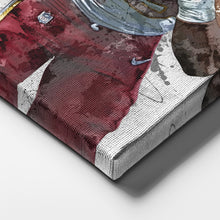 Load image into Gallery viewer, Chase Young Canvas Art – Washington Commanders Wall Decor