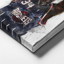 Load image into Gallery viewer, Hakeem Olajuwon Canvas Art – Houston Rockets Wall Decor