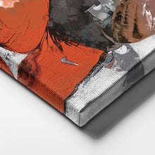 Load image into Gallery viewer, Nick Chubb Canvas Art – Cleveland Browns Wall Decor