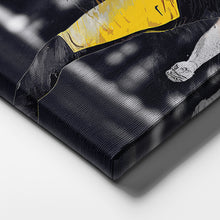 Load image into Gallery viewer, T.J. Watt Canvas Art – Steelers Celebration Wall Decor