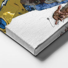 Load image into Gallery viewer, Justin Herbert Canvas Art – Los Angeles Chargers Wall Decor