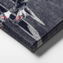 Load image into Gallery viewer, Tom Brady Canvas Art – Buccaneers Spiking Ball Decor