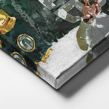 Load image into Gallery viewer, Aaron Rodgers Canvas Art – Green Bay Packers Wall Decor