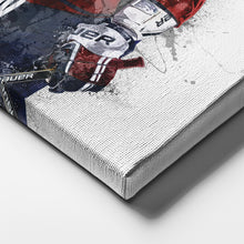 Load image into Gallery viewer, Alex Ovechkin & Nicklas Backstrom Canvas Art – Washington Capitals Wall Decor