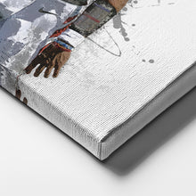 Load image into Gallery viewer, Joe Burrow & Ja'Marr Chase Canvas Art – Cincinnati Bengals Wall Decor