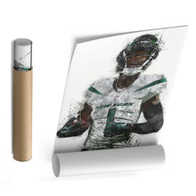 Load image into Gallery viewer, Sauce Gardner Canvas Art – New York Jets Wall Decor