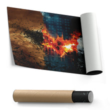 Load image into Gallery viewer, Batman Illustration Canvas Print – Joker Movie Wall Art for Superhero Home Decor