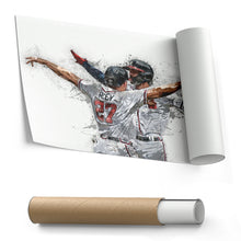 Load image into Gallery viewer, Austin Riley & Dansby Swanson Canvas Art – Atlanta Braves Wall Decor