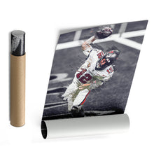 Load image into Gallery viewer, Tom Brady Canvas Art – Buccaneers Spiking Ball Decor