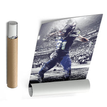 Load image into Gallery viewer, Kam Chancellor Canvas Art – Seahawks Celebration Decor