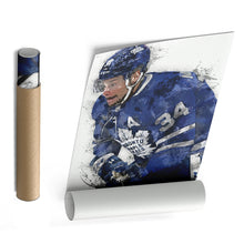 Load image into Gallery viewer, Auston Matthews Canvas Art – Toronto Maple Leafs Wall Decor