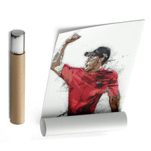 Load image into Gallery viewer, Tiger Woods Canvas Art – Masters Celebration Wall Decor