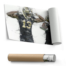 Load image into Gallery viewer, Michael Thomas & Alvin Kamara Canvas Art – New Orleans Saints Wall Decor