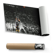 Load image into Gallery viewer, Stephen Curry Canvas Art – Game Winner vs OKC Decor