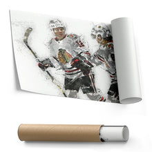Load image into Gallery viewer, Alex DeBrincat & Patrick Kane Canvas Art – Detroit Red Wings Wall Decor