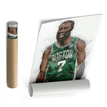 Load image into Gallery viewer, Jaylen Brown Canvas Art – Boston Celtics Wall Decor
