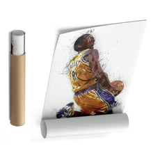 Load image into Gallery viewer, Kobe Bryant Canvas Art – Los Angeles Lakers Wall Decor