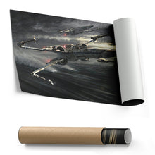 Load image into Gallery viewer, Star Wars Episode The Force Awakens X-Wing Canvas Art - Movie Decor