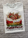 Glam Baddie Merry Christmas Shirt
