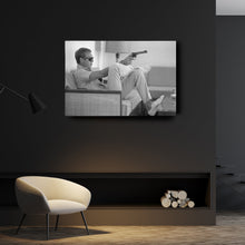 Load image into Gallery viewer, Steve McQueen&#39;s Revolver Canvas Art - Classic Movie Wall Decor Print
