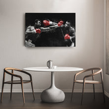 Load image into Gallery viewer, Mike Tyson vs Muhammad Ali Canvas Art – Boxing Legends Wall Decor
