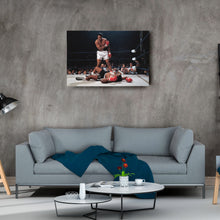 Load image into Gallery viewer, Muhammad Ali vs Sonny Liston Canvas – Phantom Punch Boxing Wall Art
