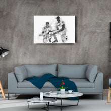 Load image into Gallery viewer, Willie Mays &amp; Willie McCovey Canvas Art – San Francisco Giants Wall Decor
