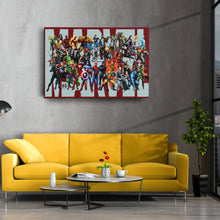 Load image into Gallery viewer, Marvel Superheroes Canvas Wall Art – Comics Print for Kids
