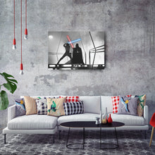 Load image into Gallery viewer, Star Wars - Darth Vader vs Luke Skywalker Fight Canvas Wall Art Decor
