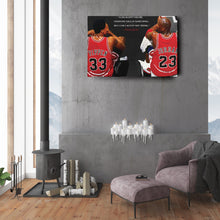 Load image into Gallery viewer, Michael Jordan &amp; Scottie Pippen Poster – Chicago Bulls Canvas Wall Art Decor
