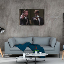 Load image into Gallery viewer, Pulp Fiction Gangsta Canvas – Classic Movie Wall Art
