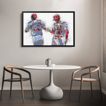 Load image into Gallery viewer, Paul Goldschmidt &amp; Nolan Arenado Canvas Art – St. Louis Cardinals Wall Decor
