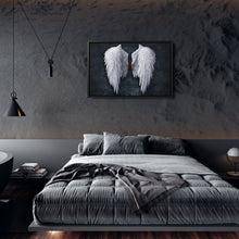 Load image into Gallery viewer, Banksy Angel Wings Canvas Wall Art Decor - Urban Street Art Poster
