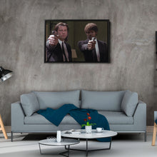 Load image into Gallery viewer, Pulp Fiction Gangsta Canvas – Classic Movie Wall Art
